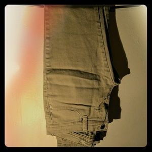 Corduroy-Style Tan Skinnies